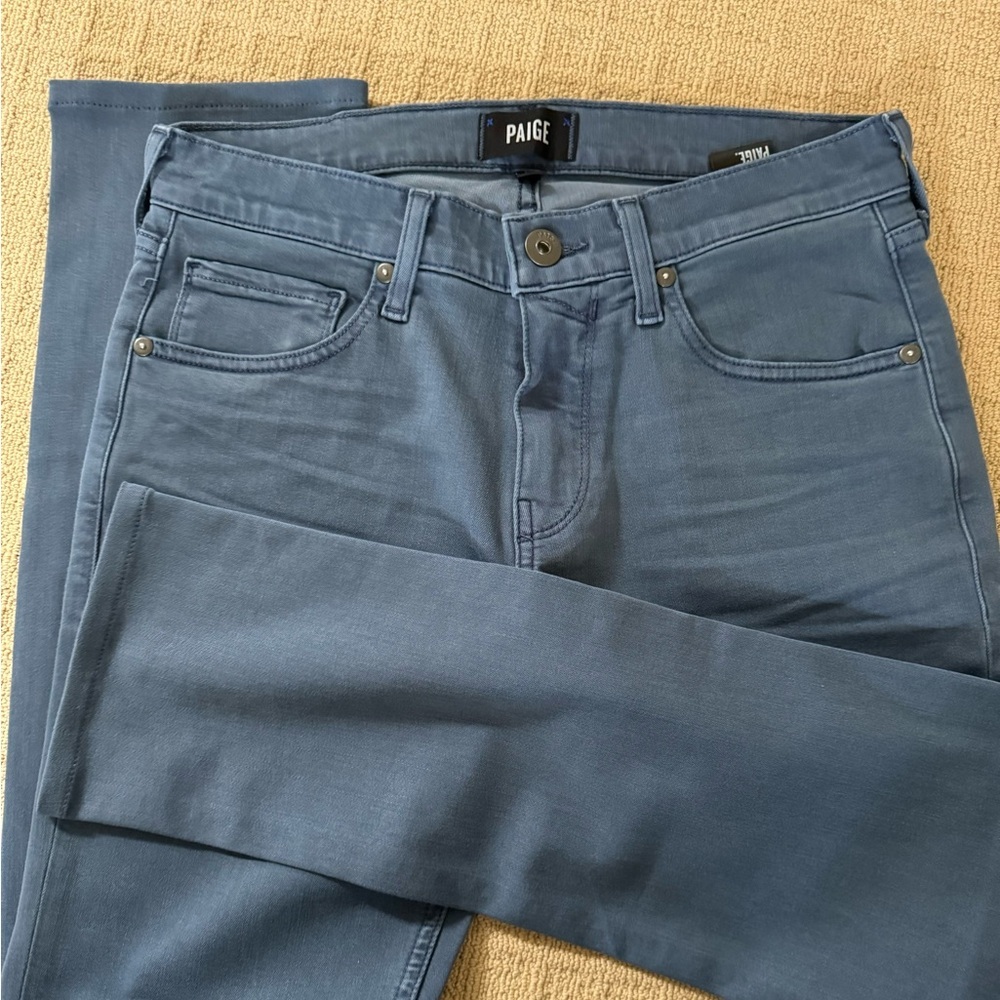 Paige Men’s Pant. Size 30 x 31 Blue